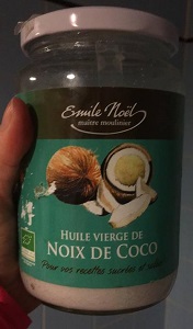 Huile vierge de noix de coco